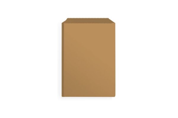 Greaseproof Paper Bags Brown 13x18cm. | Intertan S.A.