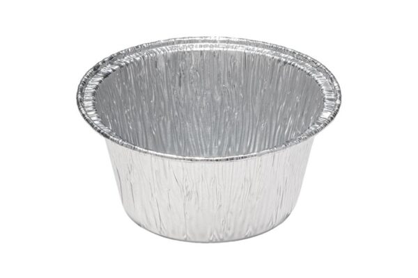 Round Aluminum Food Containers for Muffins | Intertan S.A.