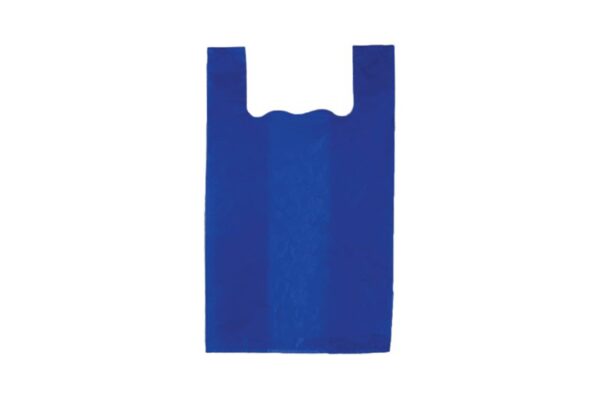 HDPE Mπλε Τσάντες “T-SHIRT” Deluxe σε Ρολό 30x60 cm. | ΙΝΤΕΡΤΑΝ Α.Ε.