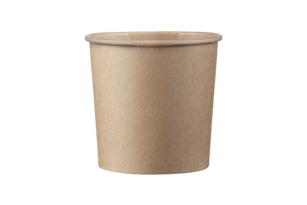 Kraft Paper Cups FSC® for Ice Cream 12oz | Intertan S.A.