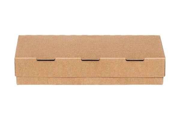 Kraft Paper Automated Food Boxes FSC® (T28) 25 x 10 x 5,2 cm. | Intertan S.A.