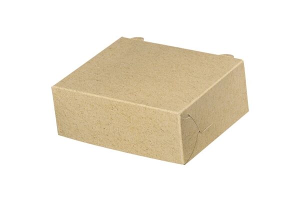 Food Boxes KRAFT with Metalised PET Coating (T3) 19x14.5x8cm | Intertan S.A.