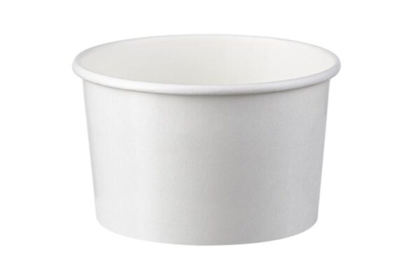 Ice cream Paper Cups 6oz White | Intertan S.A.