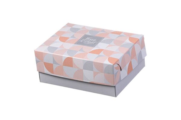 Pastry Boxes with Inner Metalised PET Coating Fresh N Sweet Design K6 | Intertan S.A.