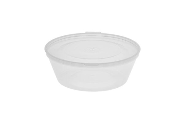 PP Pots with Hinged Lid 180ml (6oz) | Intertan S.A.
