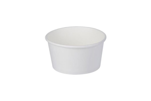 Kraft Paper Food Bowls White 20oz (580ml) | Intertan S.A.