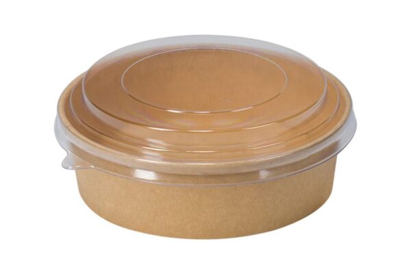 PET Lids for Round Food Containers FSC® 1100ml | Intertan S.A.
