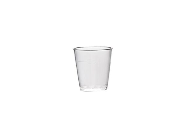 Διάφανα Ποτήρια PS Επαναλαμβανόμενης Χρήσης 1oz (30ml) για Σφηνάκια | ΙΝΤΕΡΤΑΝ Α.Ε.