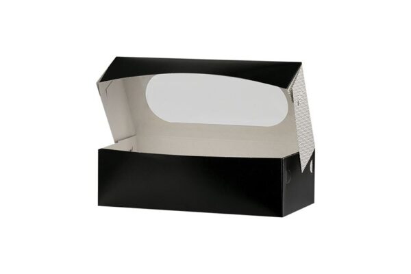 Κουτιά Ζαχ/κης για Τσουρέκι Λευκό Εσωτερικό & PET Παράθυρο 31x15,5x9,5 cm. | ΙΝΤΕΡΤΑΝ Α.Ε.