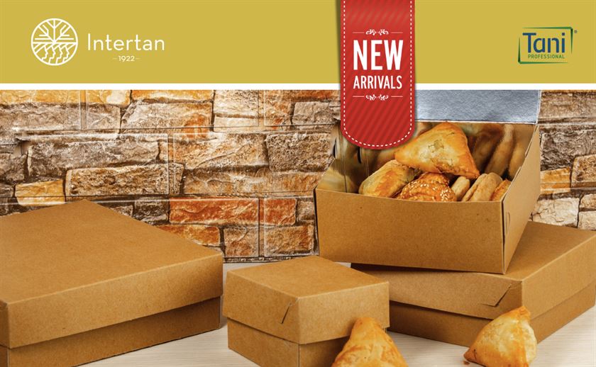 Kraft pastry boxes with metalised PET inner coating Newsletter
